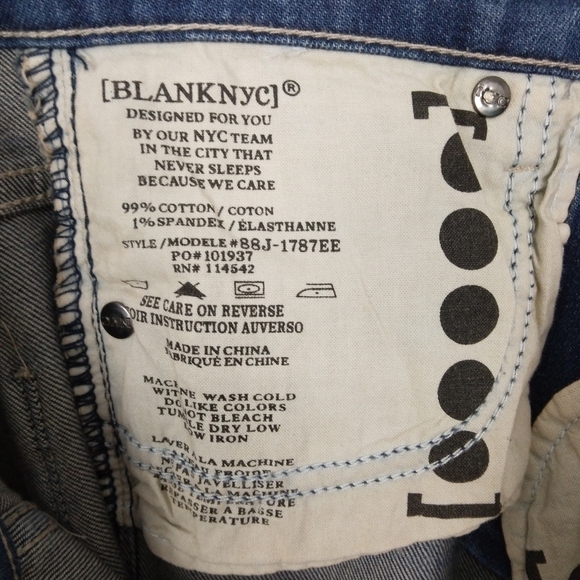 NWT Blank NYC The Micro Cropped Jeans - Picture 9 of 9